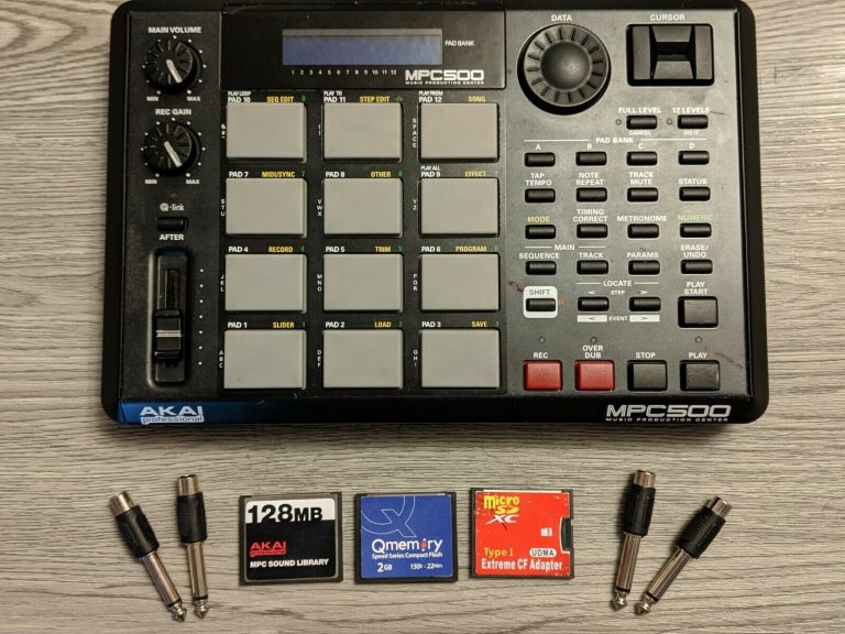 Как подключить akai mpc 500 к компьютеру