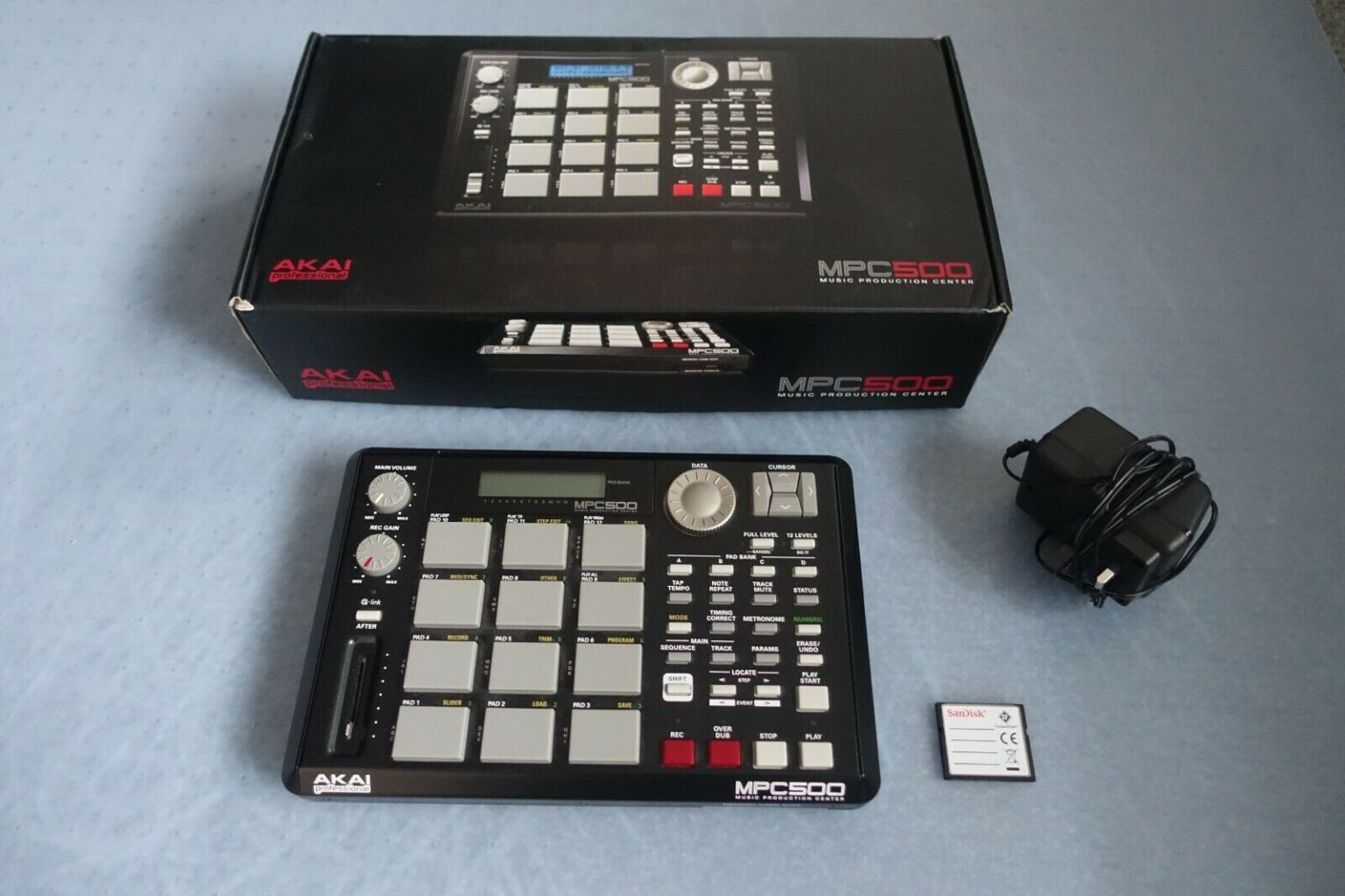 Как подключить akai mpc 500 к компьютеру