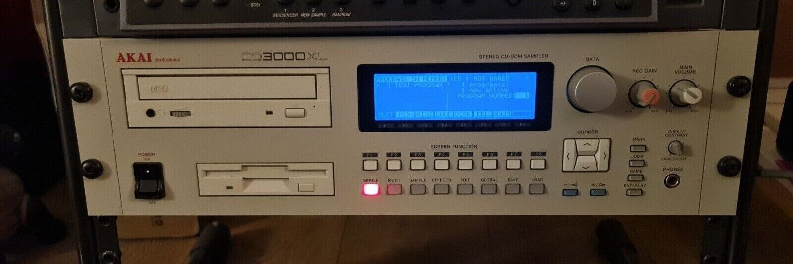OS 1.52 Akai Akai CD3000XL sampler 16 MWords 